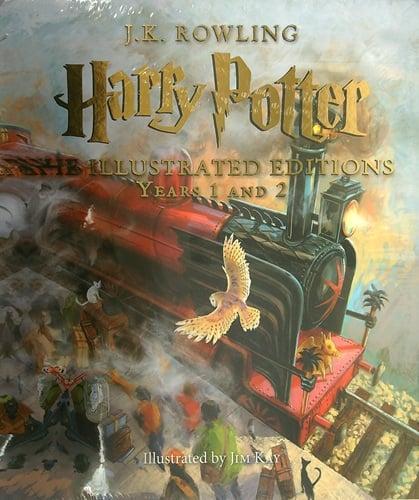 Harry Potter: The Illustrated Editions, Years 1 and 2 (Harry Potter and the Sorcerer's Stone/Harry Potter and the Chamber of Secrets)