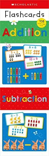 Addition & Subtraction Flashcard Double Pack (Scholastic Early Learners)
