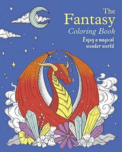 The Fantasy Coloring Book: Enjoy a Magical Wonder World