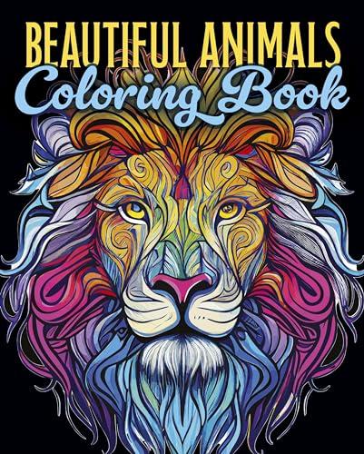 Beautiful Animals Coloring Book (Sirius Creative Coloring)