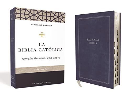 Biblia Católica, Tamaño Personal (Indiced, Azul Tapa Dura)