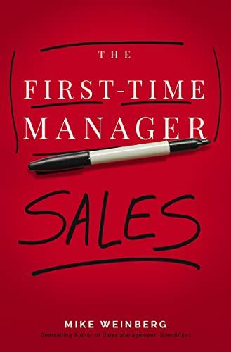 Sales (First-Time Manager Series)