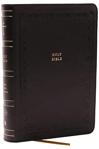 KJV Compact Reference Bible (6873BK - Black Leathersoft)