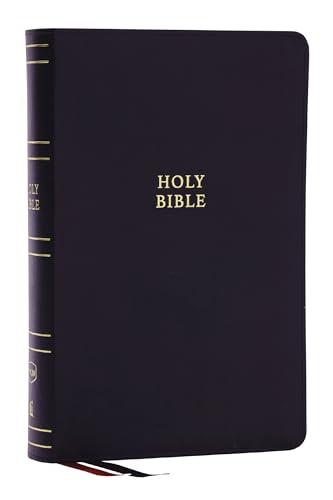 NKJV, Single-Column, Verse-By-Verse, Reference Bible (Indexed, #6795BKI - Black, Bonded Leather)