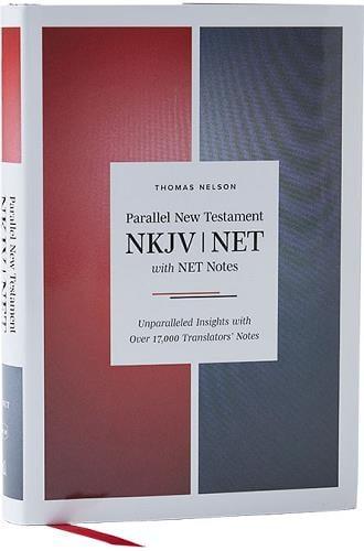 NKJV/NET Parallel New Testament With NET Notes (7832 - Hardcover)