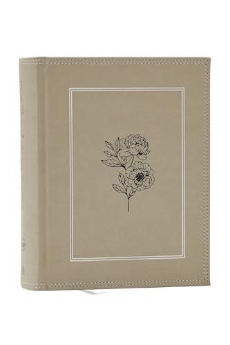 NKJV, Journal the Word Bible, Large Print Bible (#6582ST - Stone Hardcover)