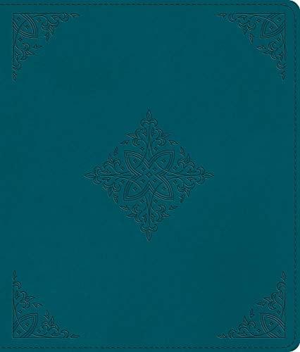ESV Journaling Bible (TruTone, Deep Teal, Fleur-de-lis Design)