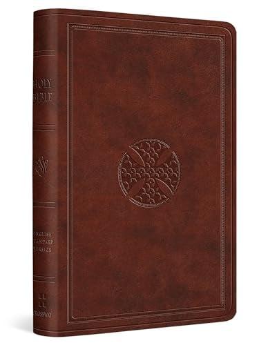 ESV, Value Compact Bible (TruTone, Chestnut, Mosaic Cross Design)
