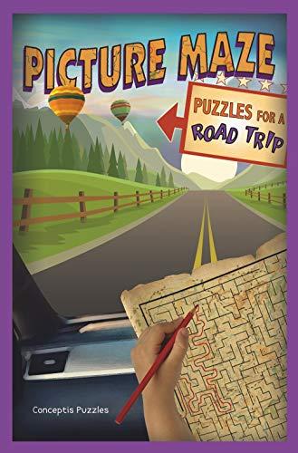 Picture Maze Puzzles for a Road Trip (Puzzlewright Junior Picture Mazes)