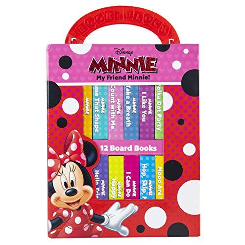 My Friend Minnie Book Block (Disney Minnie, 12-Book Set With Carry Handle)