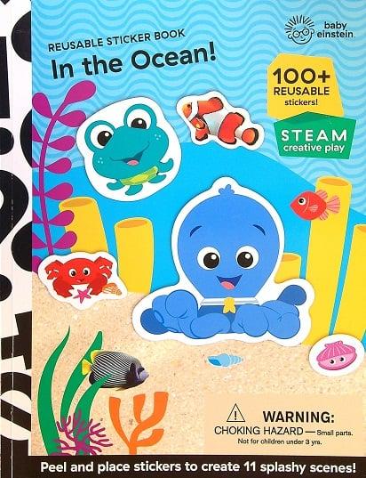 In The Ocean! Reusable Sticker Book (Baby Einstein)