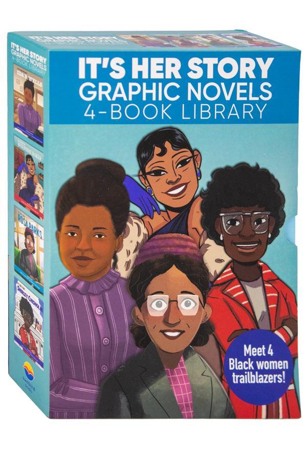 It's Her Story Graphic Novels 4-Book Library: Black Women Trailblazers