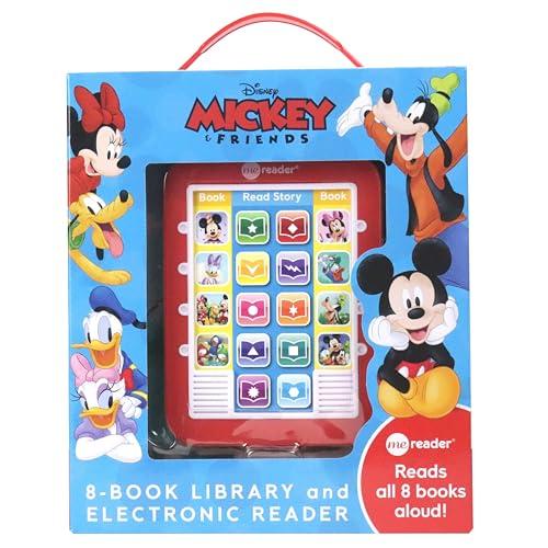 Disney Mickey Mouse 8-Book library and Electronic Reader (Me Reader)