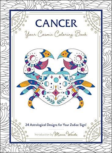 Cancer: Your Cosmic Coloring Book