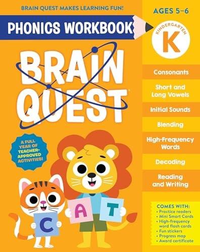 Phonics Workbook (Brain Quest, Kindergarten)