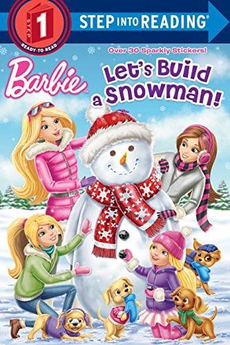 Let's Build a Snowman! (Barbie, Step into Reading! Level 1)