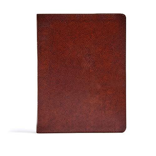 CSB Verse-By-Verse Reference Bible (Brown Bonded Leather)