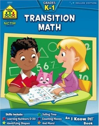 Transition Math K-1 (I Know It! Deluxe Edition)