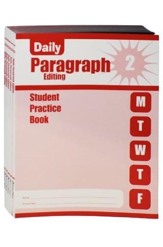 Daily Paragraph Editing, Grade 2 Individual Student Practice Book (5 Book Pack)