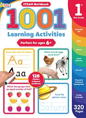 1001 STEAM Learning Activities Workbook (Grade 1)