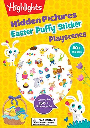 Hidden Pictures Easter Puffy Sticker Playscenes (Hidden Pictures)