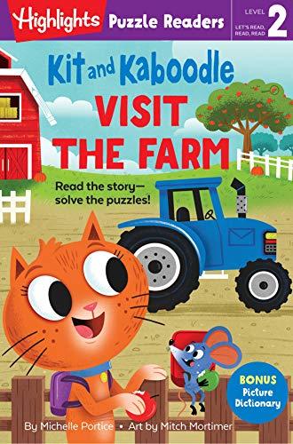 Kit and Kaboodle Visit the Farm (Highlights Puzzle Readers, Level 2)