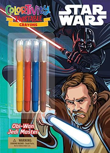 Obi-Wan Jedi Master Colortivity With Twist-Up Crayons (Star Wars)