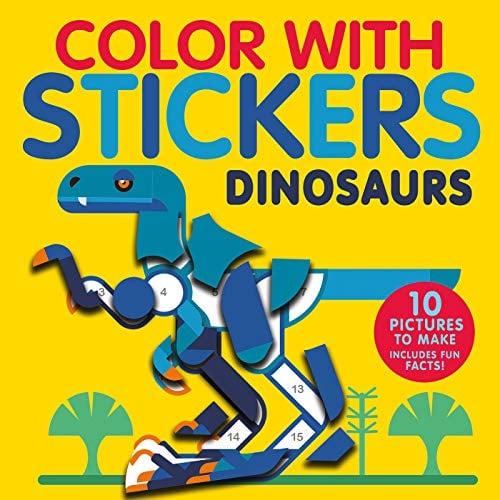 Diinosaurs (Color With Stickers)