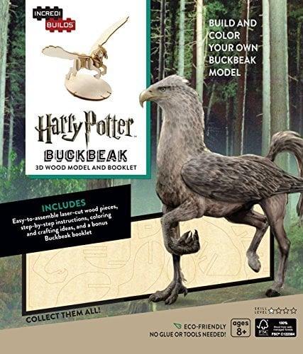 Harry Potter: Buckbeak 3D Wood Model and Booklet (IncrediBuilds)