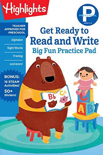 Get Ready to Read and Write Big Fun Practice Pad (Preschool)