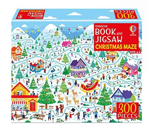 Christmas Maze (Usborne Book and Jigsaw)