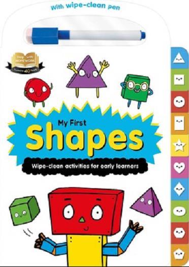 My First Shapes Wipe-Clean Activities Book With Pen