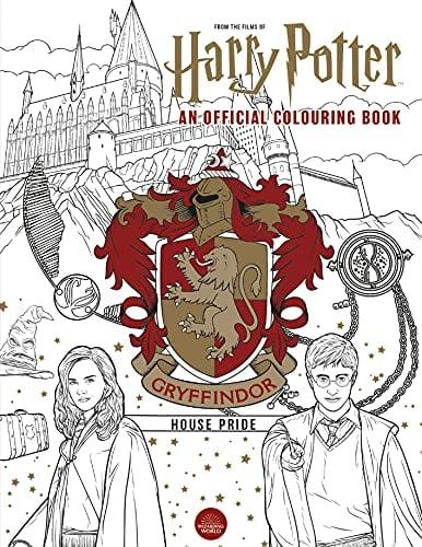 Gryffindor House Pride: An Official Colouring Book (Harry Potter)