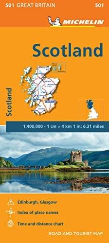 Scotland Road and Tourist Map (501 Great Britain)