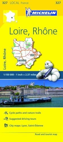 Loire, Rhone Road and Tourist Map (327 Local France)