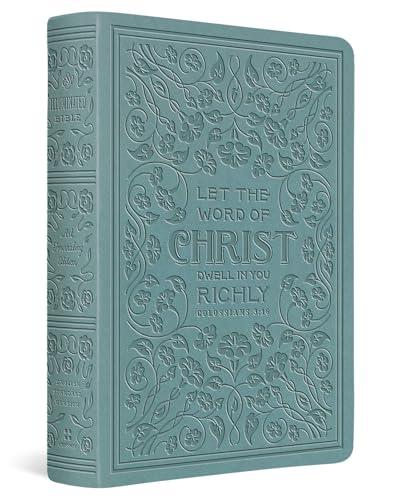 ESV, Illuminated Bible (TruTone, Paris Sky, Colossians 3:16 Design, Art Journaling Edition)