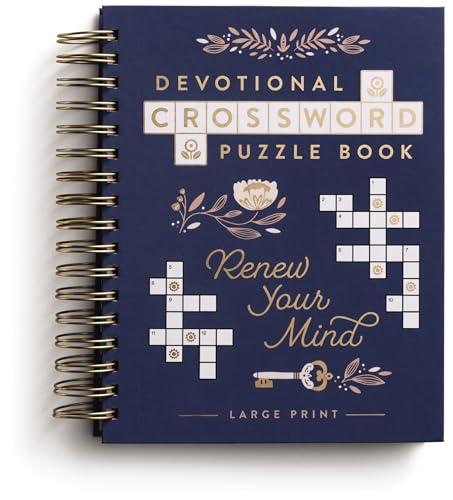 Renew Your Mind: Devotional Crossword Puzzle Book (Faith Inspired Creativity - Large Print)