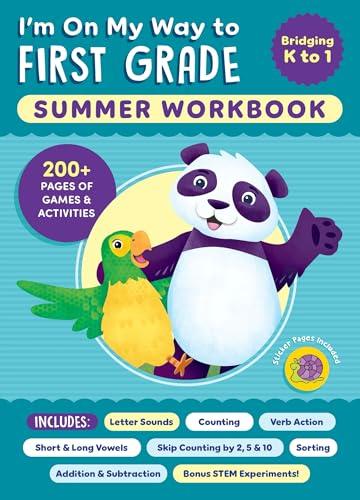 I'm On My Way to First Grade Summer Workbook