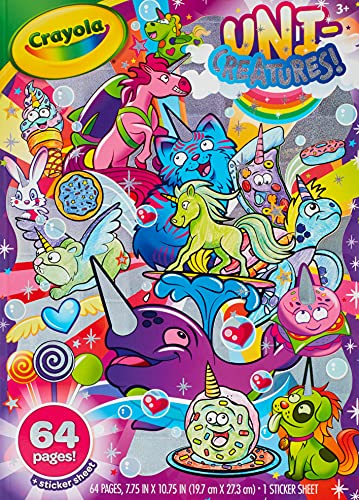 Crayola Uni-Creatures Coloring Book