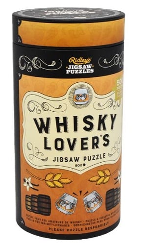 Whisky Lover's 500 Piece Jigsaw Puzzle (Ridley's)