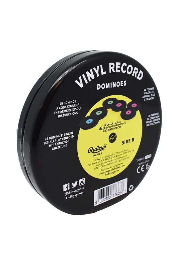 Vinyl Record Dominoes