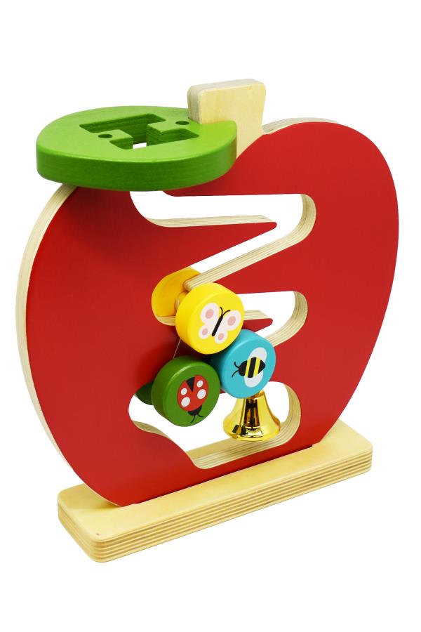 Set de jeu en bois La course aux pommes