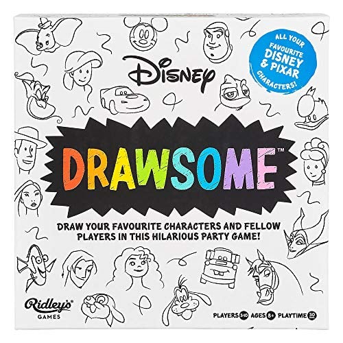 Drawsome: Draw Your Favourite Characters and Fellow Players in This Hilarious Party Game! (Disney)