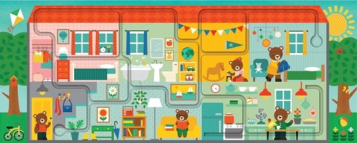 In Our House Follow + Spot Puzzle