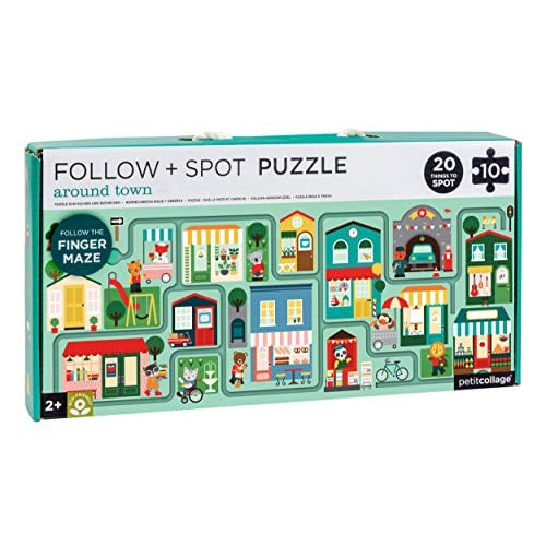 Follow + Spot 10 Piece Jigsaw Puzzle Around Town