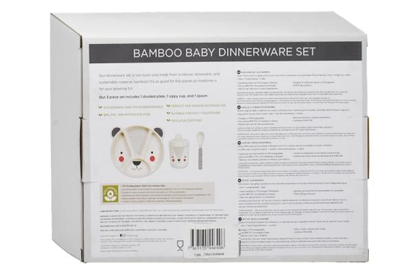 Bamboo Baby Dinnerware Set