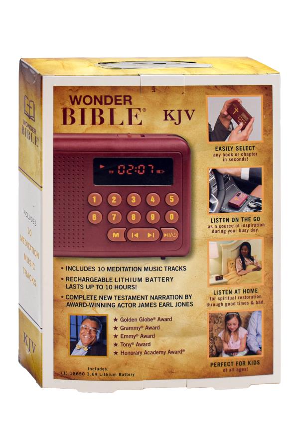 KJV, Wonder Bible Rechargeable Audio Player