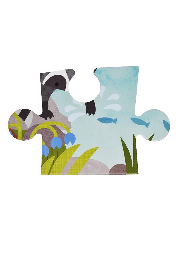 Puzzle de sol 24 pièces : Forêt enchantée