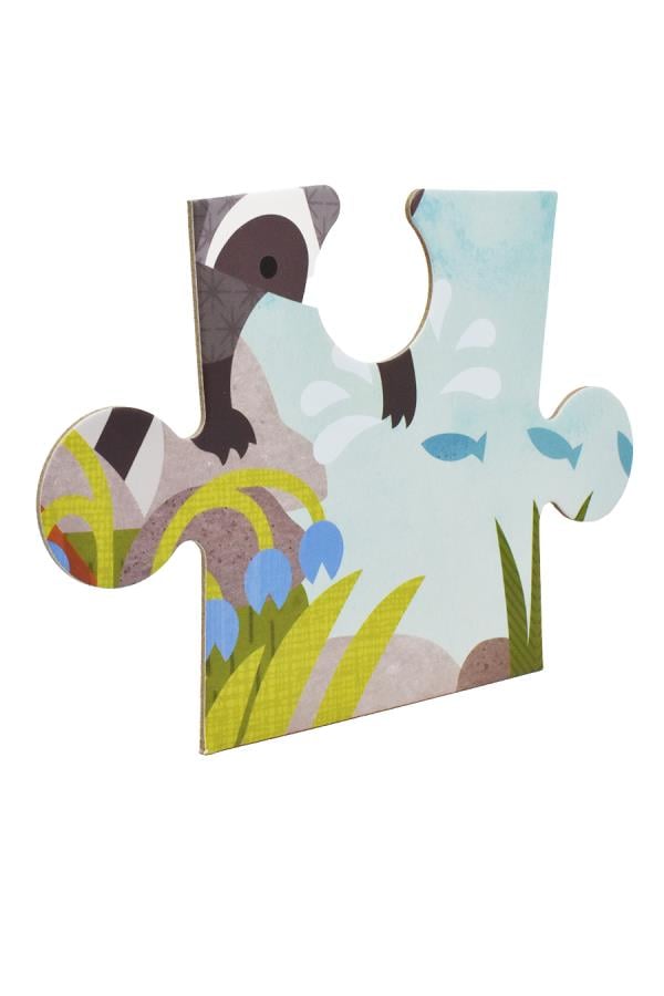 Puzzle de sol 24 pièces : Forêt enchantée