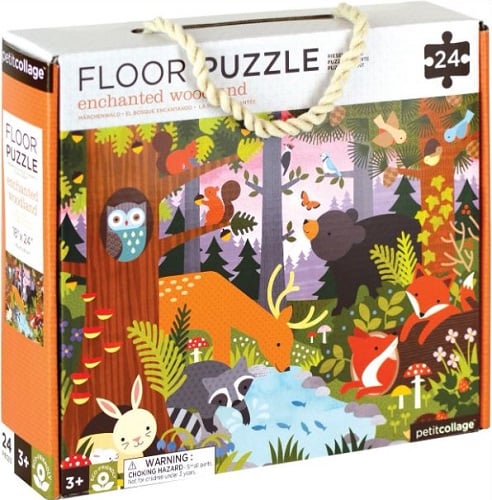 24 Piece Floor Jigsaw Puzzle: Enchanted Woodland